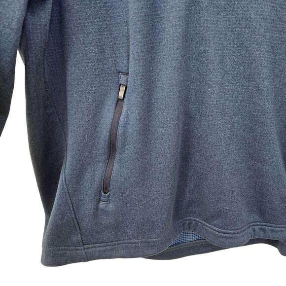 Adidas Golf Quarter Zip Fleece Lined Activewear Jacket Size XL - Picture 5 of 7